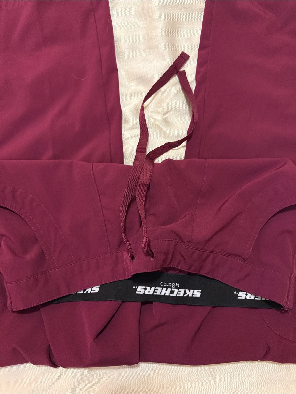 Skechers Women's Magenta Cargo Scrub Pants - Picture 4 of 4
